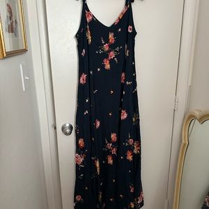 Torrid stretch challis maxi dress size 0